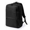 Sac à Dos Éco-responsable Publicitaire Ingria Couleurs : noir Matières : polyester recyclé personnalisable avec votre logo