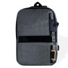 Sac à Dos Éco-responsable Publicitaire Ingria Couleurs : noir Matières : polyester recyclé livraison express 24h 48h