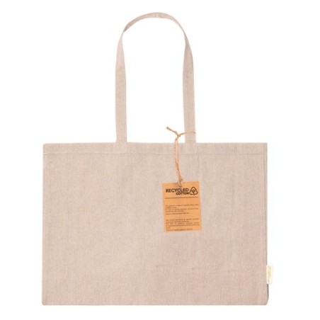 Sac Éco-responsable et Pratique de Shopping Bonillo pas cher Matières : coton recyclé Couleurs : rouge personnalisation sur mesu