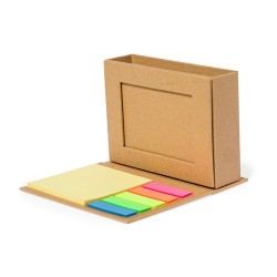 Porte-Crayons Éco-responsable Multifonction Personnalisé Marquez Matières : carton recyclé Couleurs : naturel
