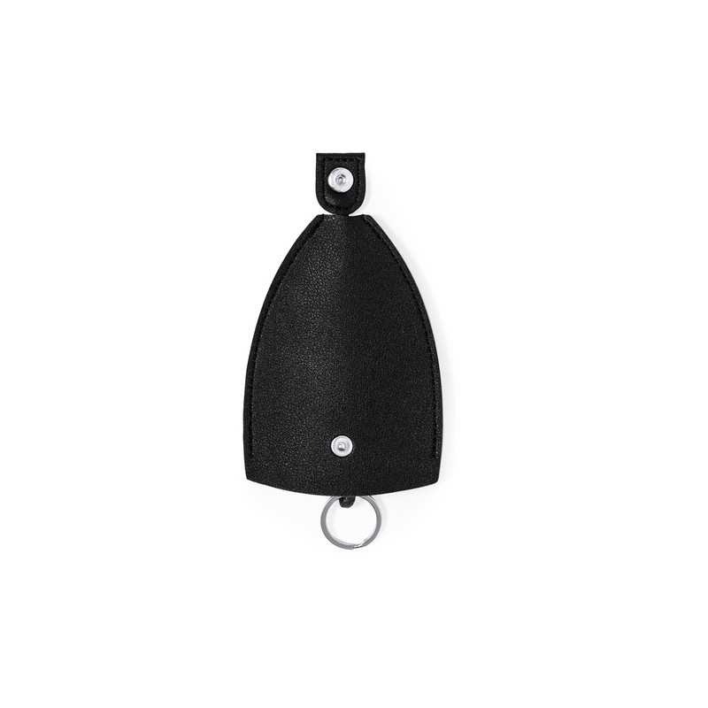Porte-Clés Personnalisé Éthique et Pratique pas cher - Greip Matières : PU Couleurs : noir