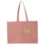 Sac Éco-responsable et Pratique de Shopping Bonillo pas cher Matières : coton recyclé Couleurs : rouge goodies entreprise design