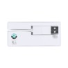 Port USB Éco-responsable Personnalisé - Nofler RCS pas cher Matières : ABS recyclé Couleurs : blanc