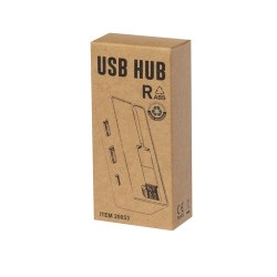 Port USB Éco-responsable Personnalisé - Nofler RCS pas cher Matières : ABS recyclé Couleurs : blanc objet promotionnel éco-respo