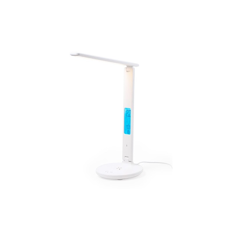 Lampe Multifonction Personnalisée Économique - Evanex Matières : aluminium Couleurs : blanc marquage laser ultra précis