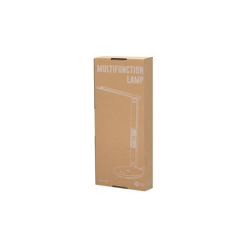 Lampe Multifonction Personnalisée Économique - Evanex Matières : aluminium Couleurs : blanc goodies entreprise design