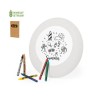 Frisbee Éco-responsable Personnalisable - Ashen Matières : ABS Couleurs : naturel cadeau entreprise pas cher