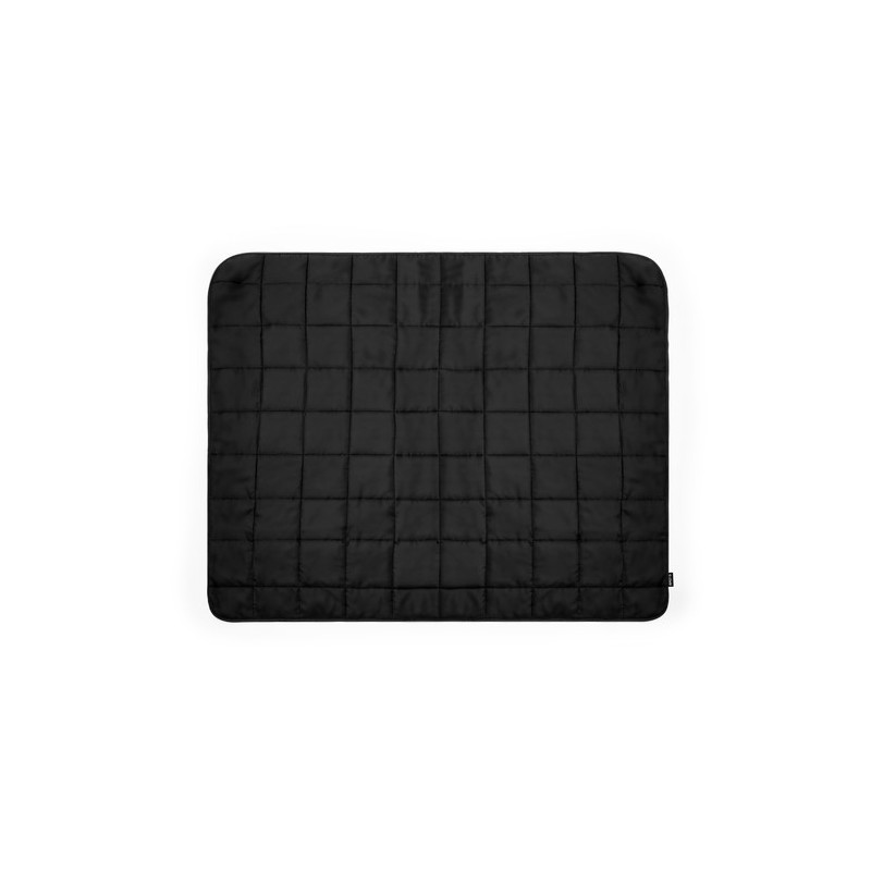 Couverture Éco-responsable et Personnalisée de Pique-Nique Barea pas cher Couleurs : noir Matières : polyester recyclé impressio