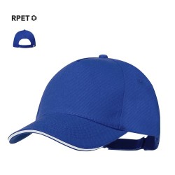 Casquette Éco-responsable Personnalisable Sandrok Couleurs : noir Matières : polyester recyclé 2