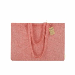 Sac Éco-responsable et Pratique de Shopping Bonillo pas cher Matières : coton recyclé Couleurs : rouge goodies publicitaire évén