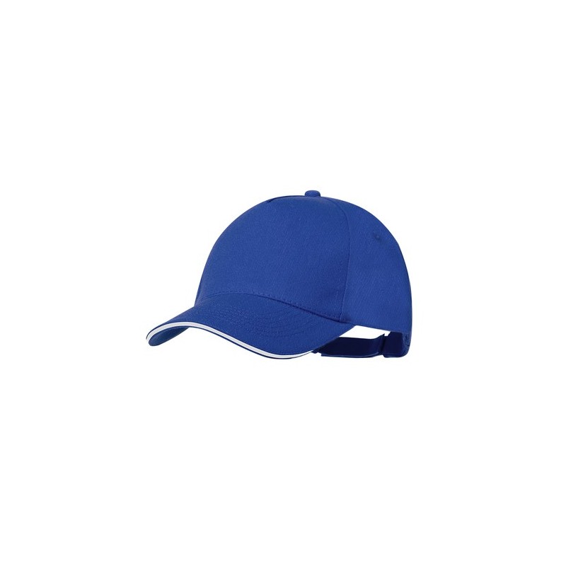 Casquette Éco-responsable Personnalisable Sandrok Couleurs : blanc Matières : polyester recyclé cadeau collaborateur premium