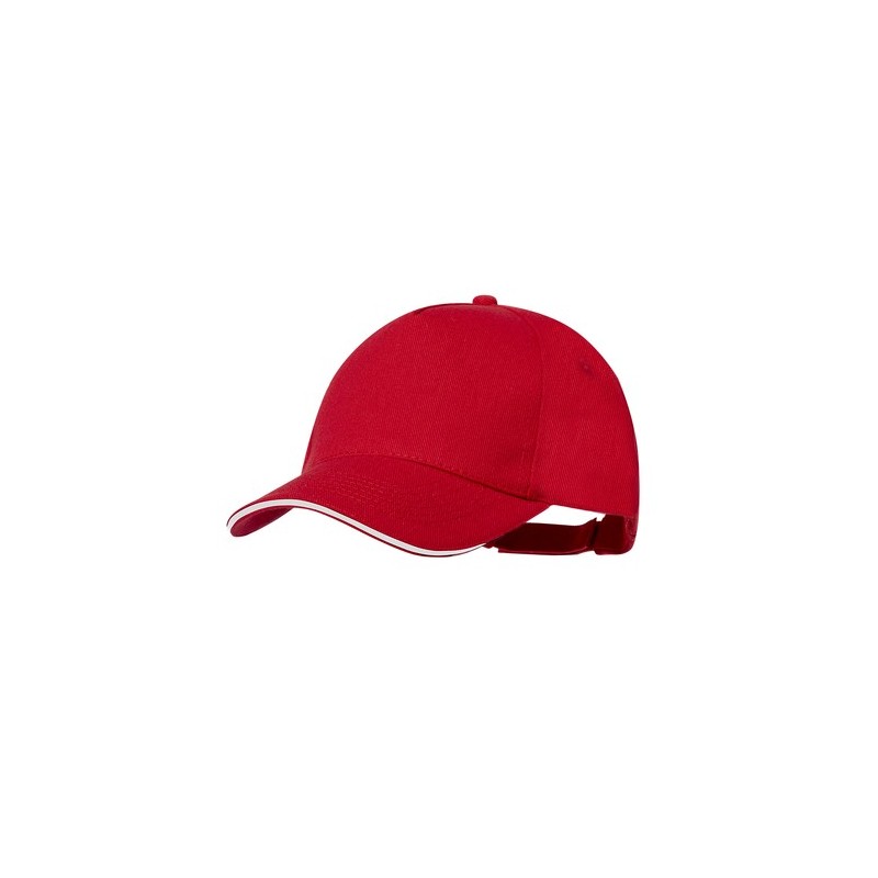 Casquette Éco-responsable Personnalisable Sandrok Couleurs : bleu Matières : polyester recyclé goodies entreprise design