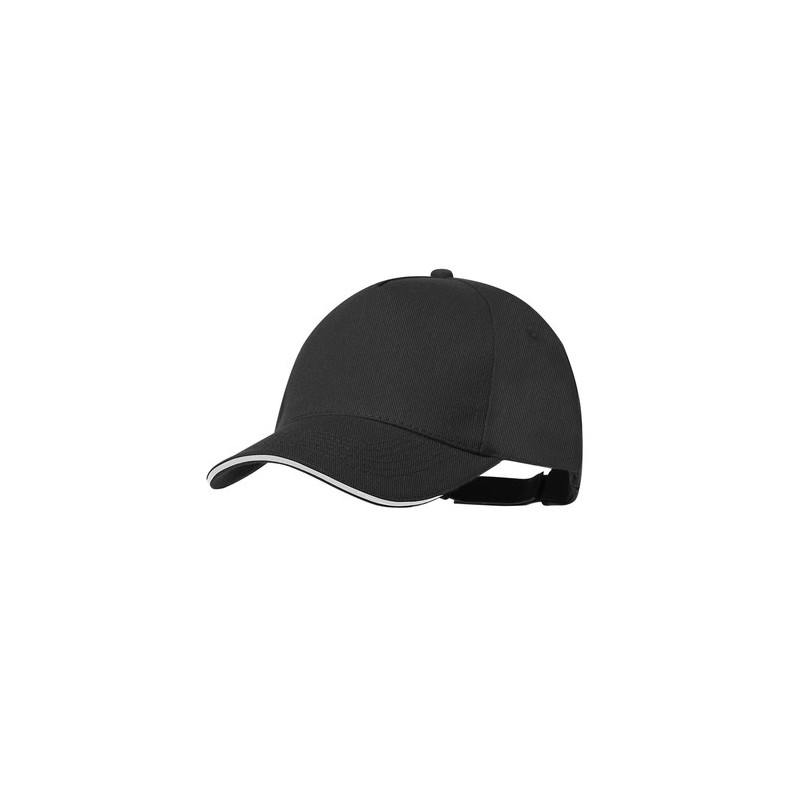 Casquette Éco-responsable Personnalisable Sandrok Couleurs : bleu Matières : polyester recyclé cadeau affaires élégant