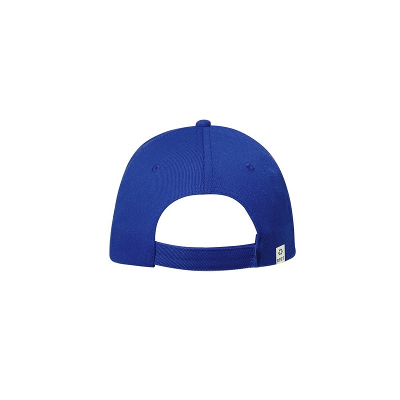 Casquette Éco-responsable Personnalisable Sandrok Couleurs : bleu Matières : polyester recyclé livraison express 24h 48h