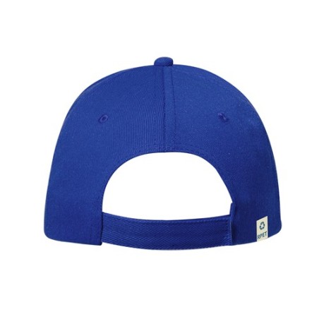 Casquette Éco-responsable Personnalisable Sandrok Couleurs : bleu Matières : polyester recyclé livraison express 24h 48h