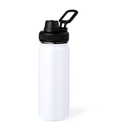 Bidon Isotherme Thermique Premium Personnalisé Corvac Matières : acier inoxydable Couleurs : blanc