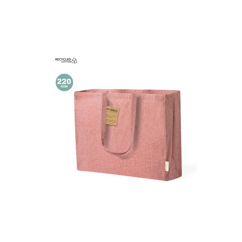 Sac Éco-responsable et Pratique de Shopping Bonillo pas cher Matières : coton recyclé Couleurs : vert accessoire événementiel un