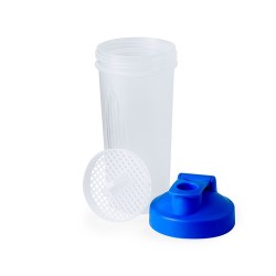 Shaker Protéines Éco-responsable Personnalisé 800 ml - Finterrix Matières : polypropylène (PP) Couleurs : noir marquage couleur 