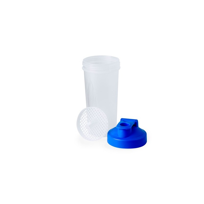 Shaker Protéines Éco-responsable Personnalisé 800 ml - Finterrix Matières : polypropylène (PP) Couleurs : noir marquage couleur 