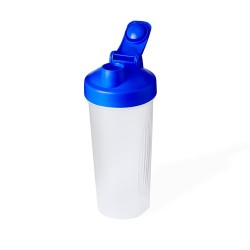Shaker Protéines Éco-responsable Personnalisé 800 ml - Finterrix Matières : polypropylène (PP) Couleurs : rouge impression logo 