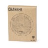 Chargeur Sans Fil Éco-responsable Personnalisé 15W - Kuzgal Matières : bois objet promotionnel éco-responsable