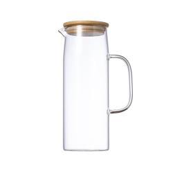 Carafe Personnalisée Éco-responsable Objets Publicitaires Dibrix Matières : bambou 2
