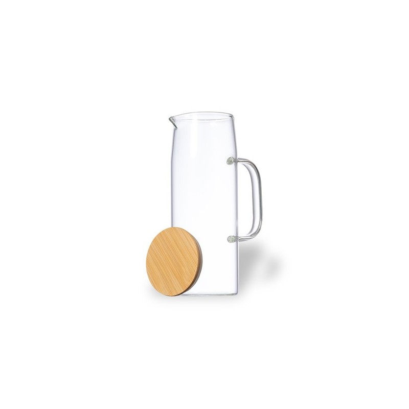 Carafe Personnalisée Éco-responsable Objets Publicitaires Dibrix Matières : bambou cadeau entreprise pas cher