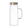 Carafe Personnalisée Éco-responsable Objets Publicitaires Dibrix Matières : bambou marquage laser ultra précis