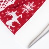 Bonnet personnalisé de Noël - Elenix Matières : acrylique Couleurs : rouge goodies publicitaire événementiel