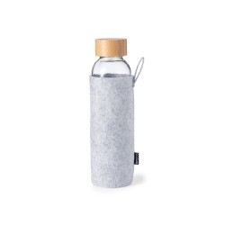 Bidon Éco-responsable Pratique Personnalisé pas cher Blorek Matières : bambou Couleurs : gris