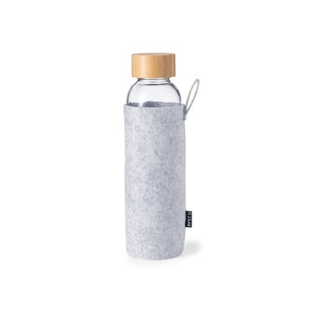 Bidon Éco-responsable Pratique Personnalisé pas cher Blorek Matières : bambou Couleurs : gris