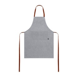 Tablier Éco-responsable Pratique Personnalisé pas cher - Hanaku Matières : PET recyclé Couleurs : gris