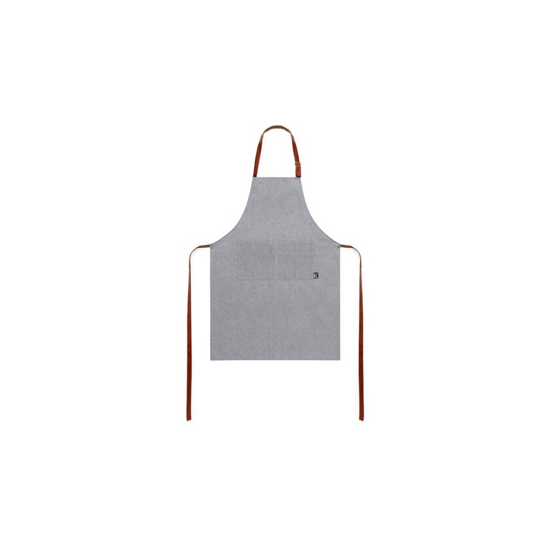 Tablier Éco-responsable Pratique Personnalisé pas cher - Hanaku Matières : PET recyclé Couleurs : gris