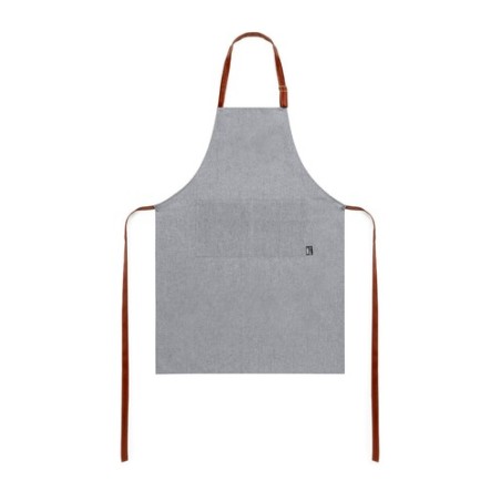 Tablier Éco-responsable Pratique Personnalisé pas cher - Hanaku Matières : PET recyclé Couleurs : gris