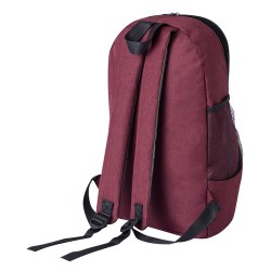 Sac à Dos Durable Personnalisable Sergli Matières : PET recyclé Couleurs : rouge objet promotionnel éco-responsable