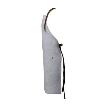 Tablier Éco-responsable Pratique Personnalisé pas cher - Hanaku Matières : PET recyclé Couleurs : gris impression haute définiti