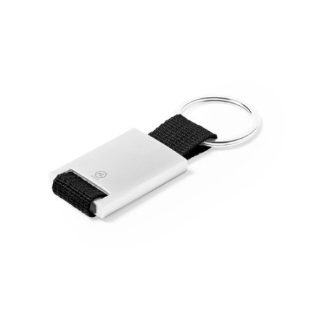 Porte-Clés Éco-responsable Personnalisable Lofly Matières : polyester Couleurs : argenté cadeau entreprise pas cher