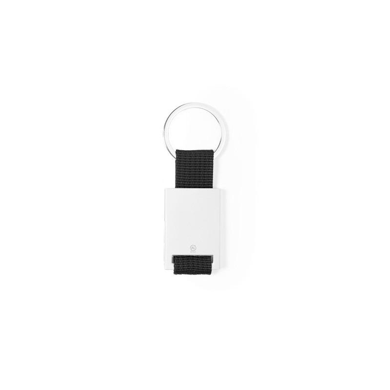 Porte-Clés Éco-responsable Personnalisable Lofly Matières : polyester Couleurs : argenté livraison express 24h 48h