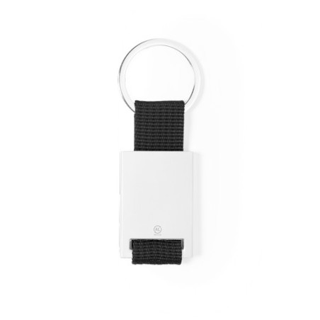 Porte-Clés Éco-responsable Personnalisable Lofly Matières : polyester Couleurs : argenté livraison express 24h 48h