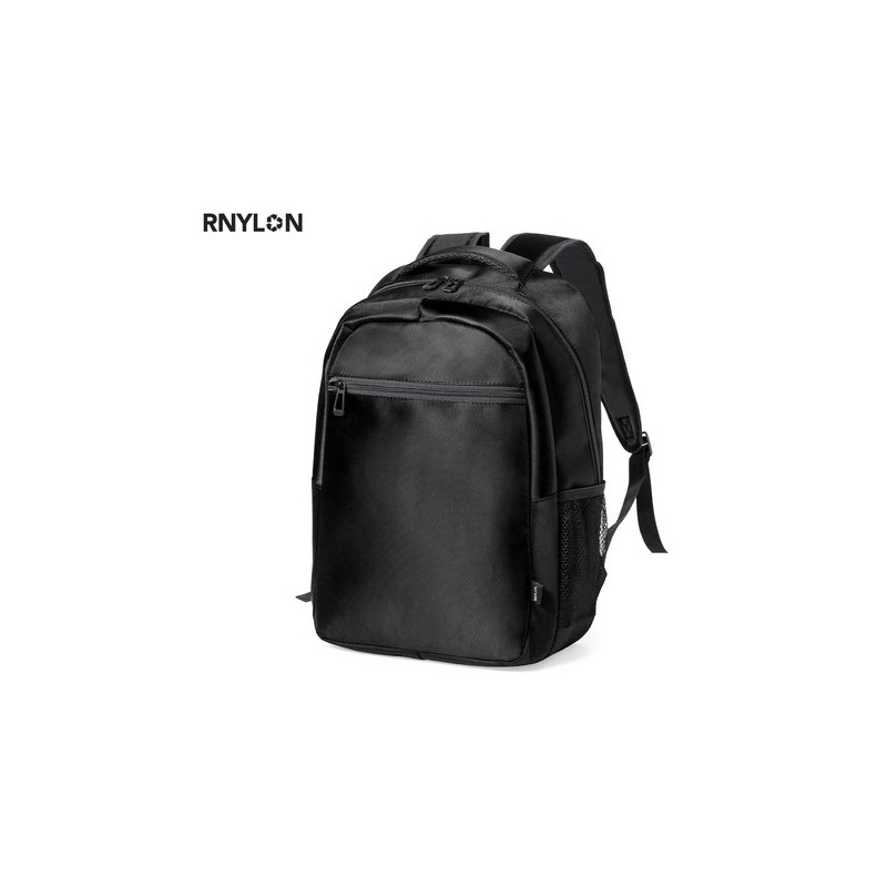 Sac à Dos Éco-responsable et Pratique Personnalisé pas cher Polack Couleurs : gris Matières : nylon recyclé marquage laser ultra