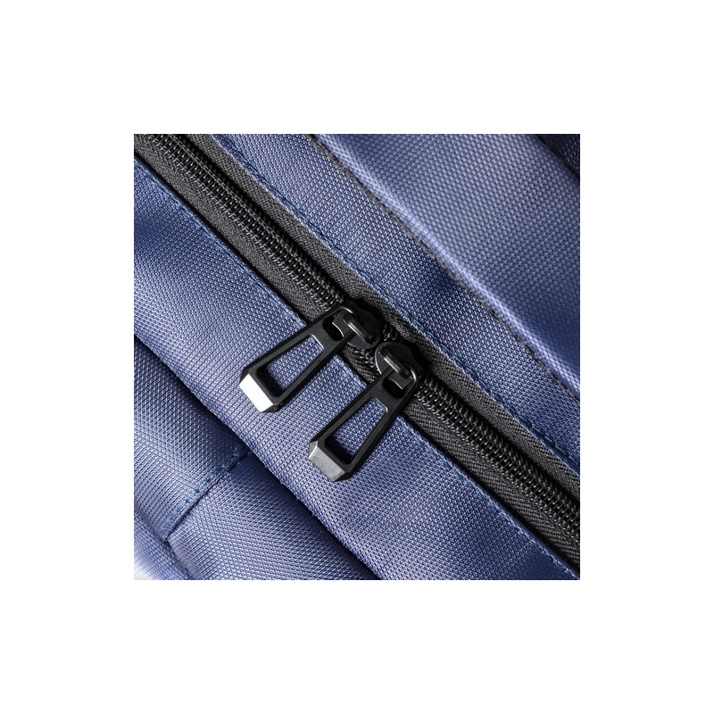 Sac à Dos Éco-responsable et Pratique Personnalisé pas cher Polack Couleurs : noir Matières : nylon recyclé cadeau affaires élég