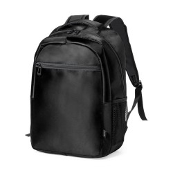 Sac à Dos Éco-responsable et Pratique Personnalisé pas cher Polack Couleurs : noir Matières : nylon recyclé cadeau collaborateur