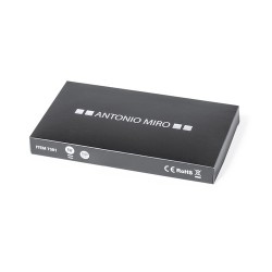 Power Bank Élégant Personnalisé 5000 mAh pas cher Baliok Couleurs : noir objet promotionnel éco-responsable