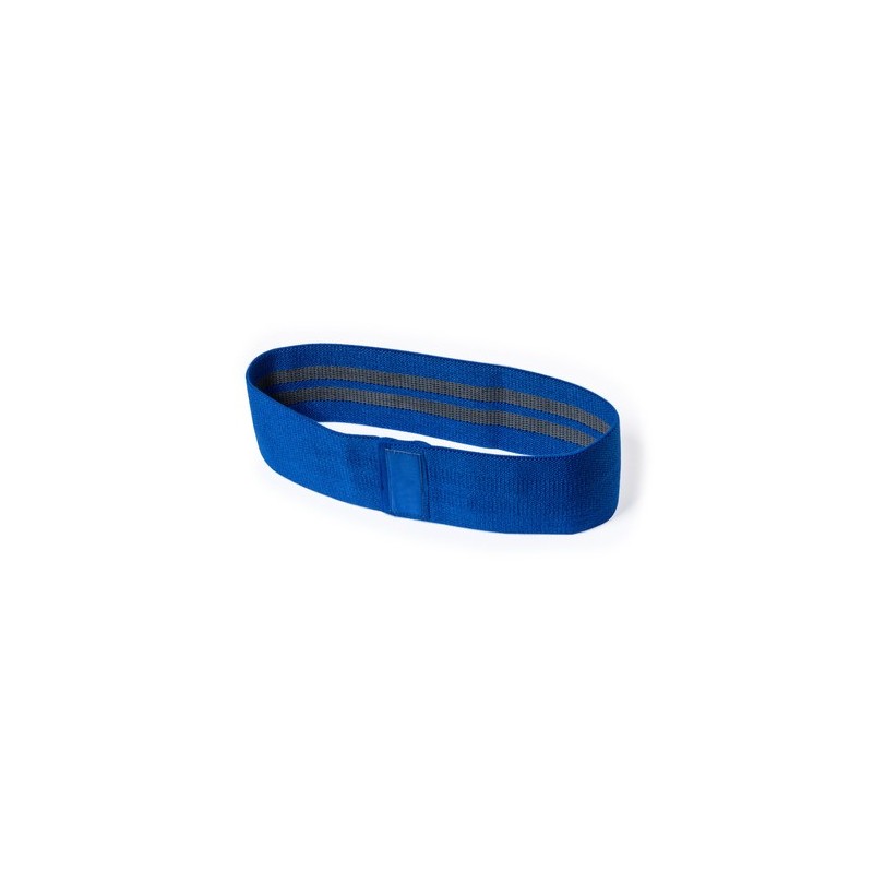 Bande de Résistance Personnalisée Éco-responsable pour Fitness - Vainen Matières : latex Couleurs : bleu objet promo petit budge