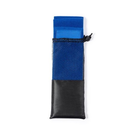 Bande de Résistance Personnalisée Éco-responsable pour Fitness - Vainen Matières : latex Couleurs : bleu goodies publicitaire év