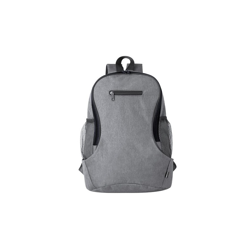 Sac à Dos Durable Personnalisable Sergli Matières : PET recyclé Couleurs : gris cadeau entreprise pas cher