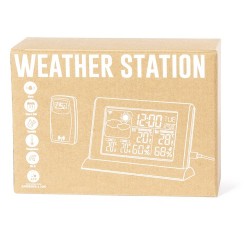 Station Météo Personnalisée Élégante Précis Lautar - Prix Abordable Couleurs : noir goodies entreprise design
