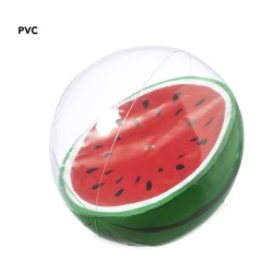 Ballon de Plage Publicitaire Éco-responsable - Darmon Matières : PVC Couleurs : fraise 2
