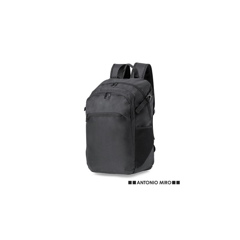 Sac à Dos Personnalisé Professionnel - Jolens pas cher Matières : polyester Couleurs : noir personnalisable avec votre logo