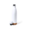 Bidon Personnalisé Publicitaire de Sublimation Pooch - Cadeau Unique Matières : liège Couleurs : blanc cadeau entreprise pas che